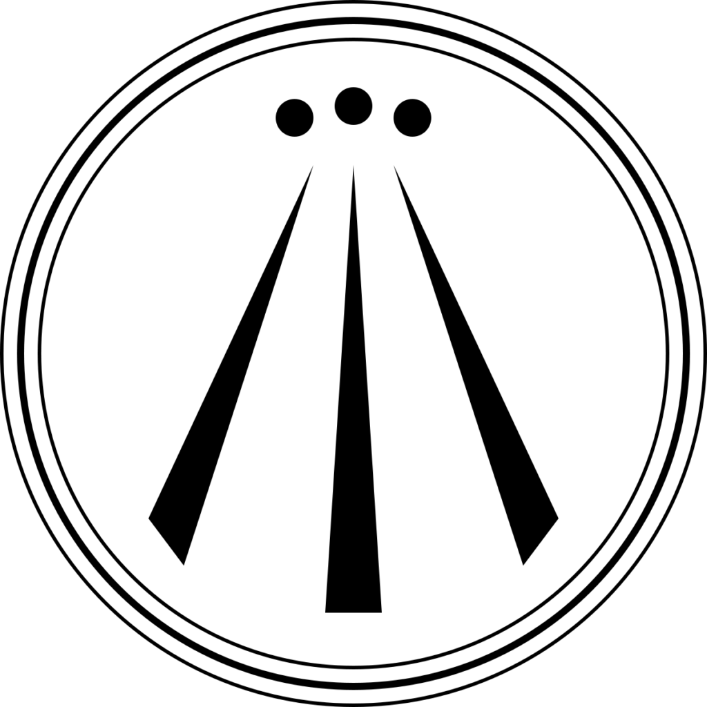 The Awen symbol, like the cross in Christianity, is the main symbol in Druidry. It represents the three rays of light and is knowledge and wisdom about the world. It has many meanings, each one personal to the individual practicing. Awen means inspiration in Welsh. 